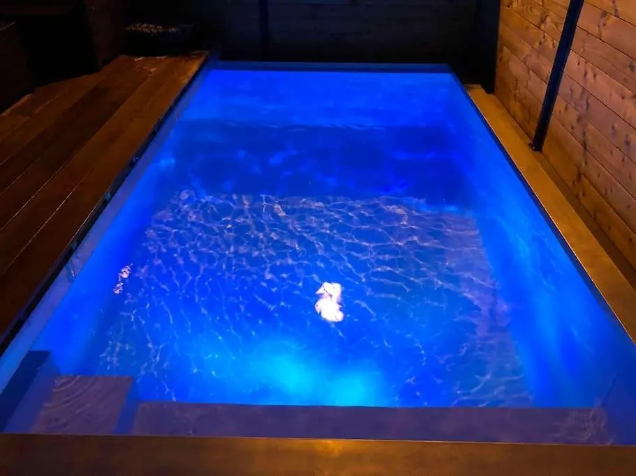 Tatil Evi Loft Privatise Avec Spa Xxl Et Piscine Chauffee Bruz